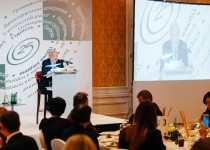 Виступ Джорджа Сороса на ювілейній вечері з нагоди 25-річчя МФ «Відродження»